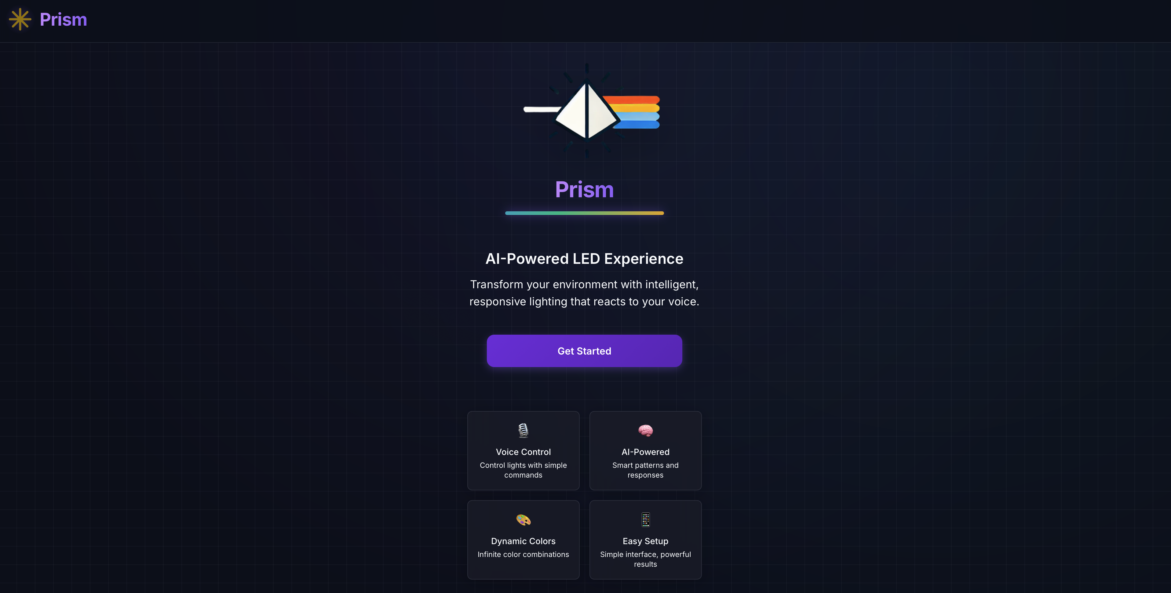 Homepage View
